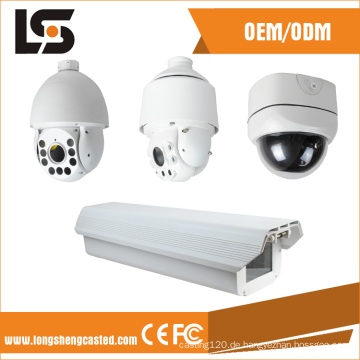 Weiße Kuppel CCTV-Kameraabdeckung IP66 Druckgussteile